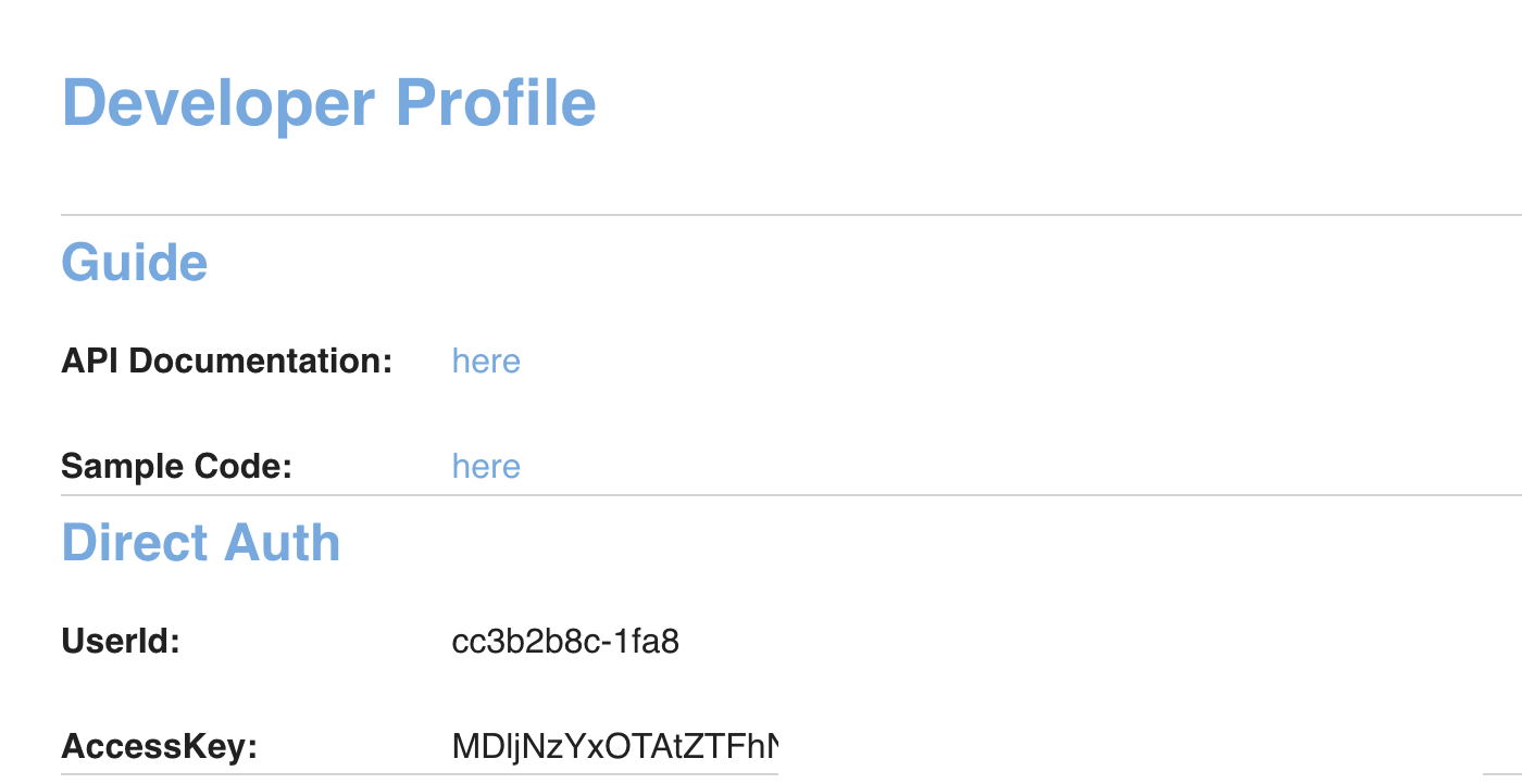 Sophtron user ID and access key Sophtron get keys